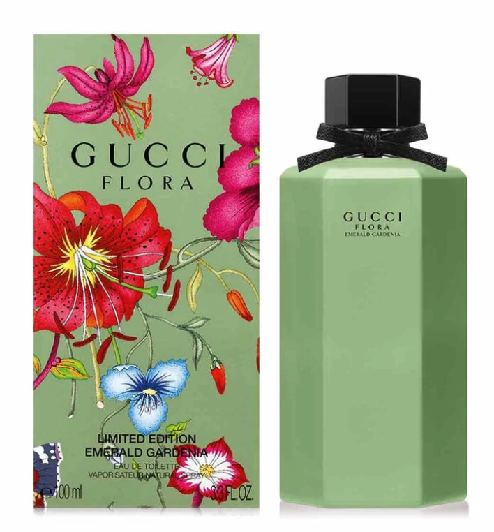 Gucci Flora Emerald Gardenia Women EDT Spray (Limited Edition) 3.3 oz