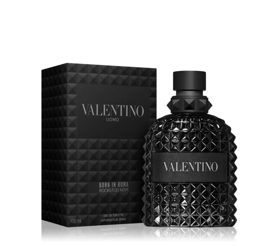 Valentino Born In Roma Uomo Rockstud Noir